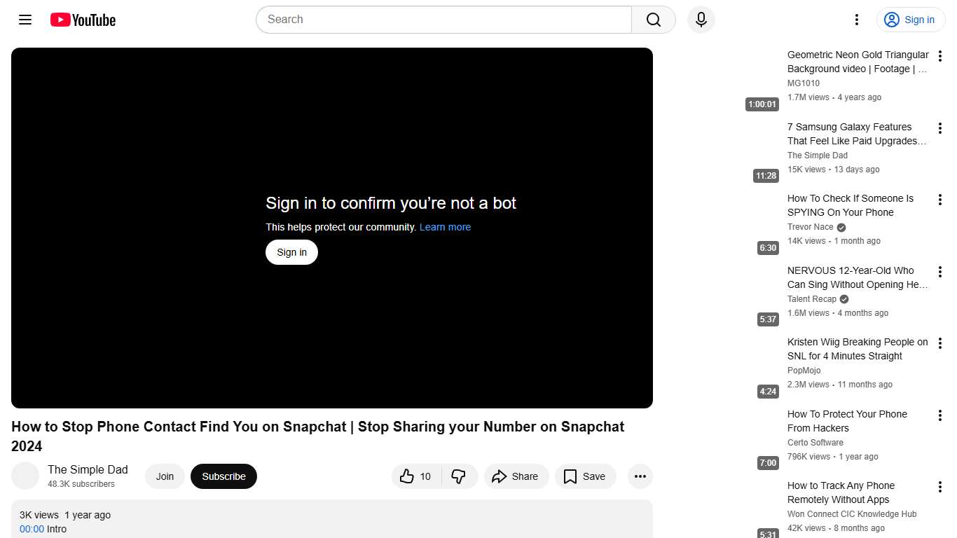 How to Stop Phone Contact Find You on Snapchat | Stop Sharing your Number on Snapchat 2024 - YouTube